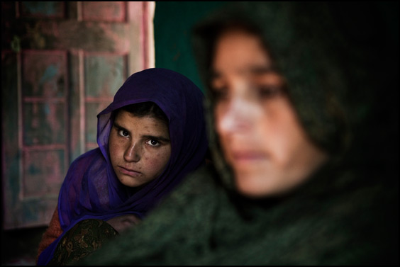 A young girl in Kashmir